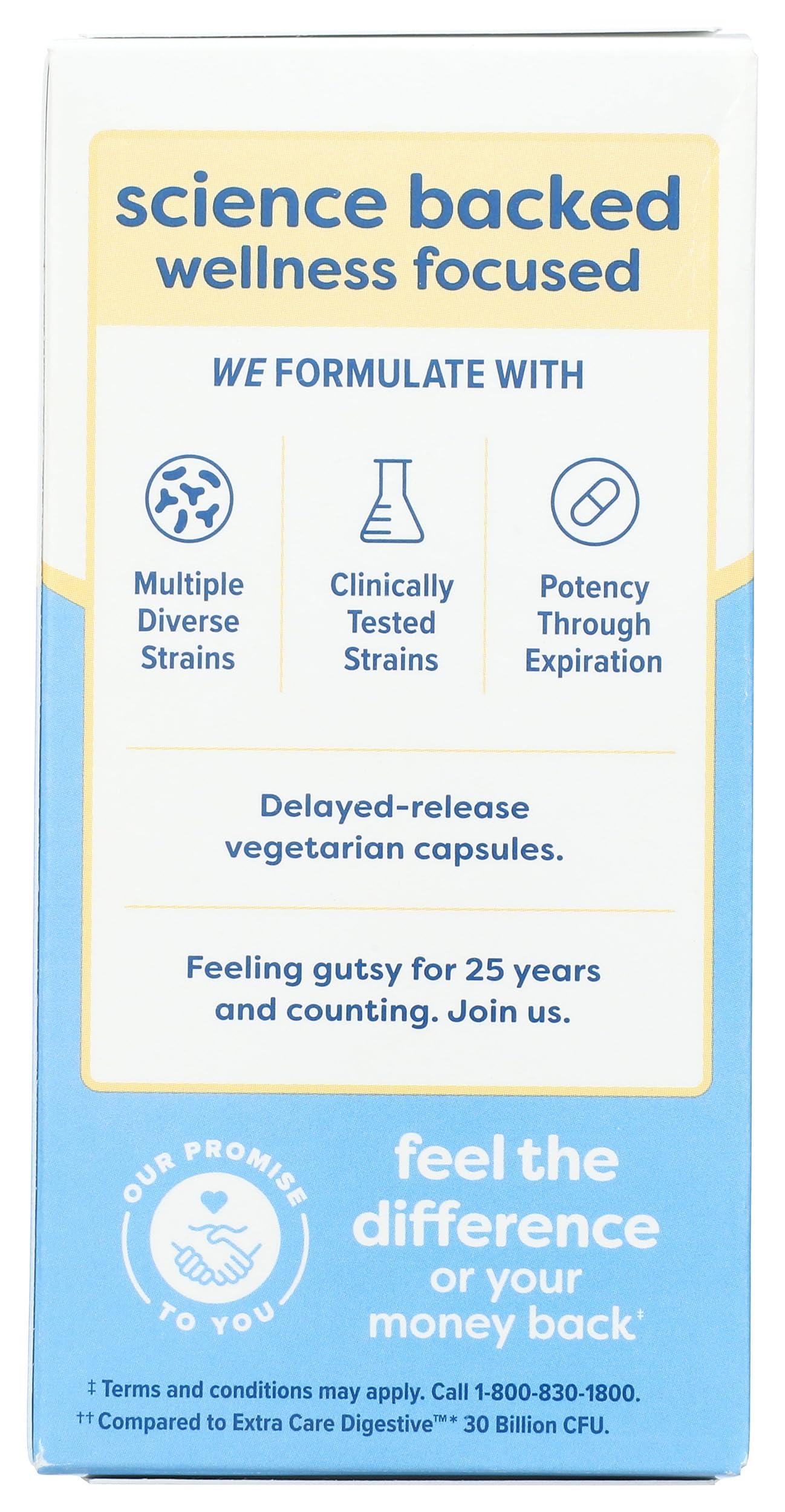 Renew Life Probiotic Supplement capsule close-up