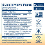 Renew Life Womens Care Probiotic 25 Billion CFU side view