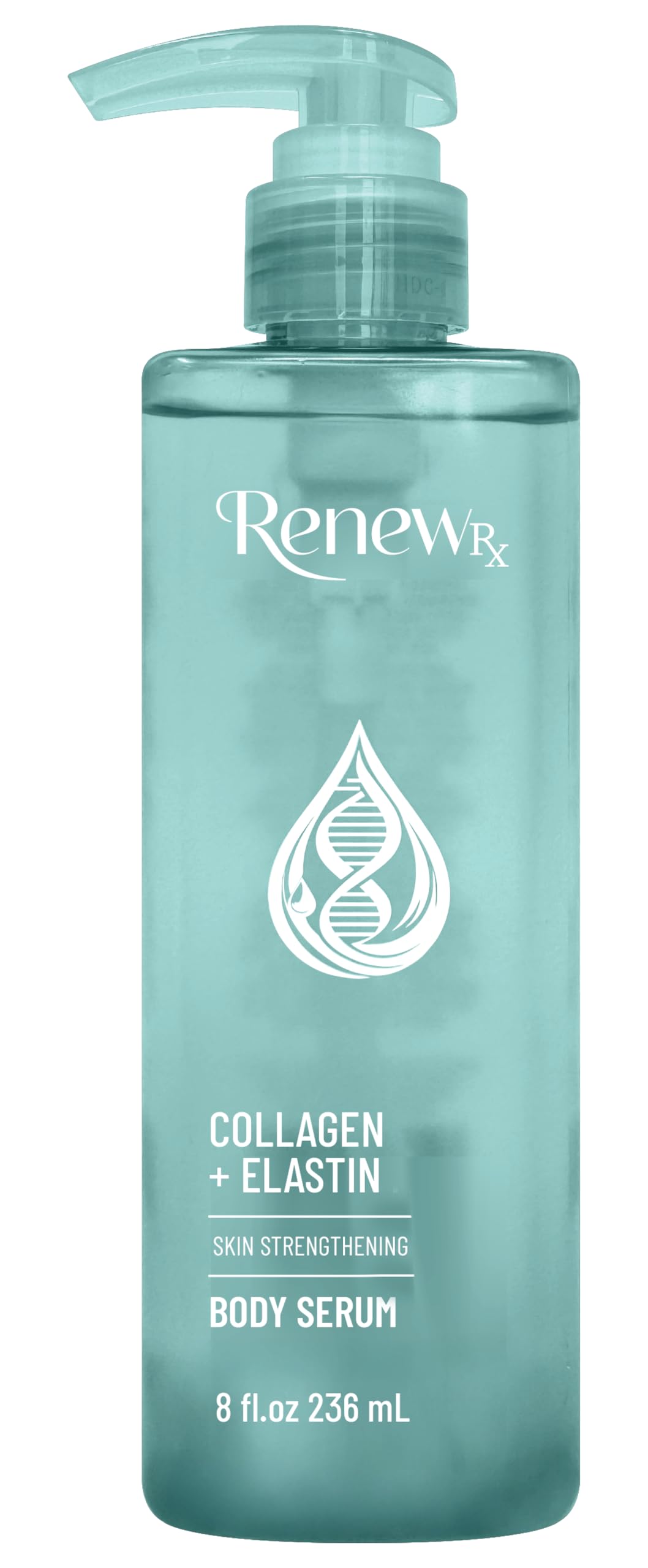 RENEW RX Collagen Serum front view, 281g bottle