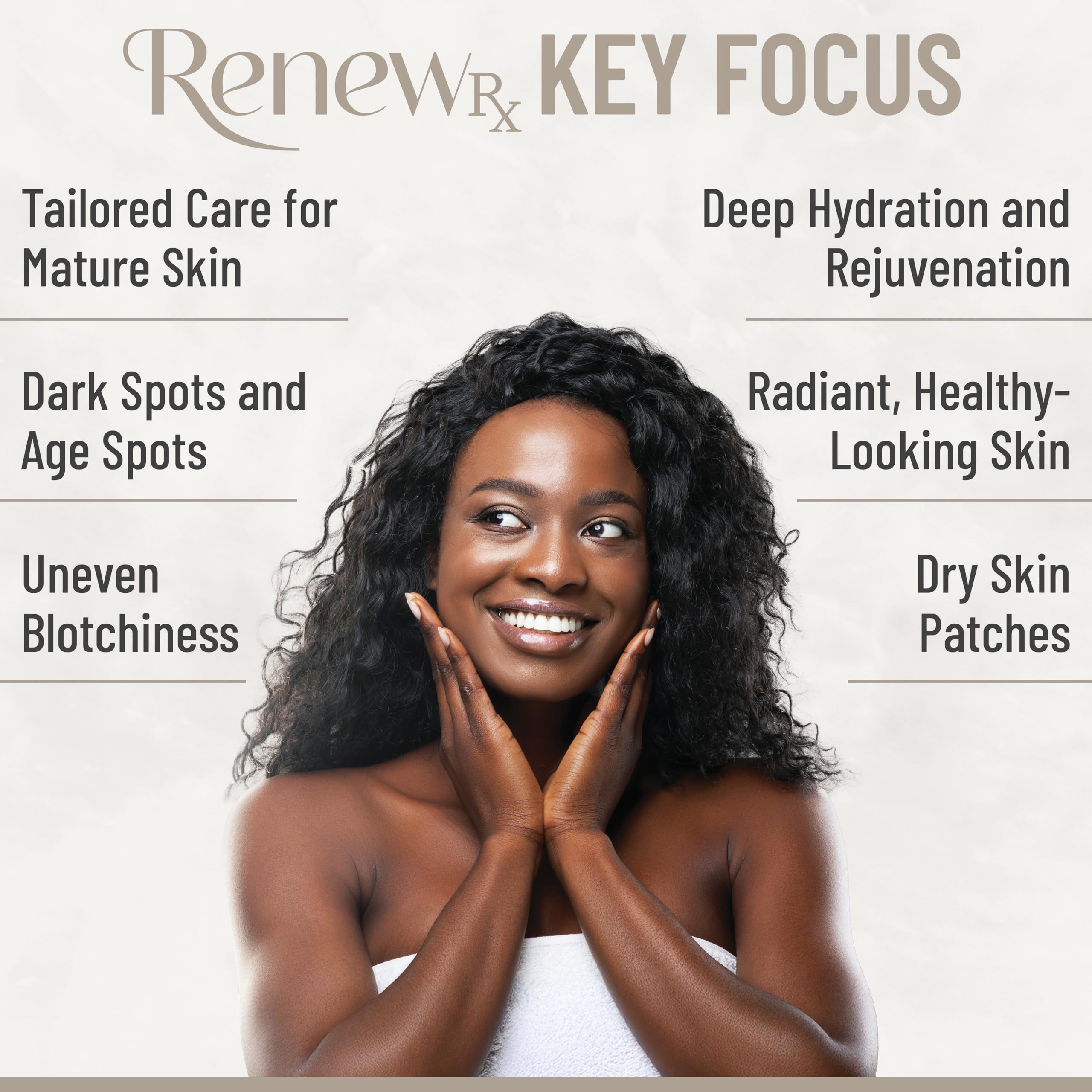 RENEW RX Hyaluronic Acid + Niacinamide Serum bottle with dropper
