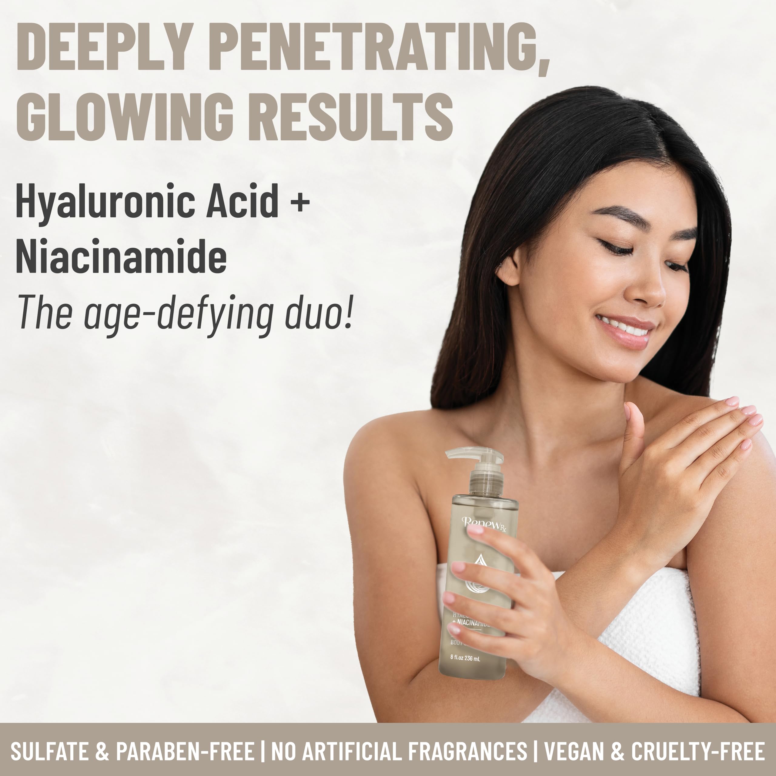 RENEW RX Hyaluronic Acid + Niacinamide Serum lifestyle scene