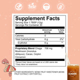 Renude Chagaccino Mushroom Powder lifestyle scene with smoothie