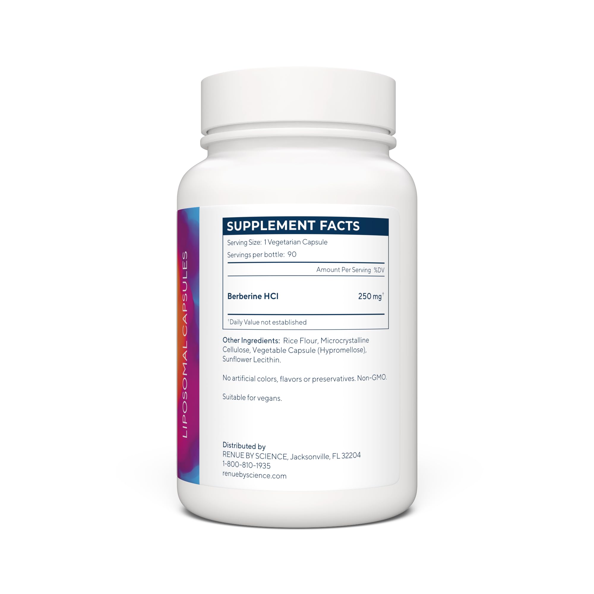 Renue By Science LIPO Berberine 80g supplement packaging