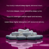 Renue By Science Liposomal Melatonin capsules with measuring spoon