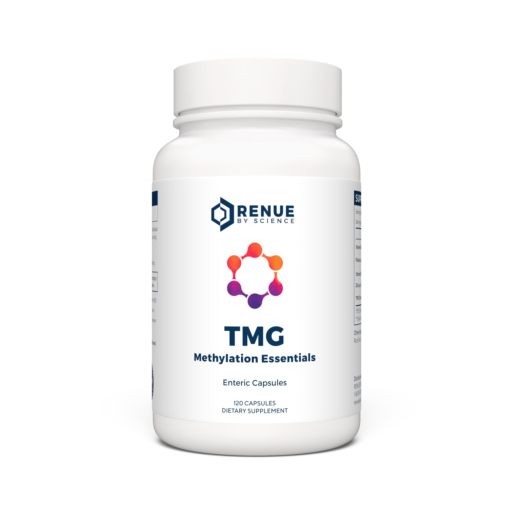 Renue By Science TMG Methylation Essentials 900mg front view