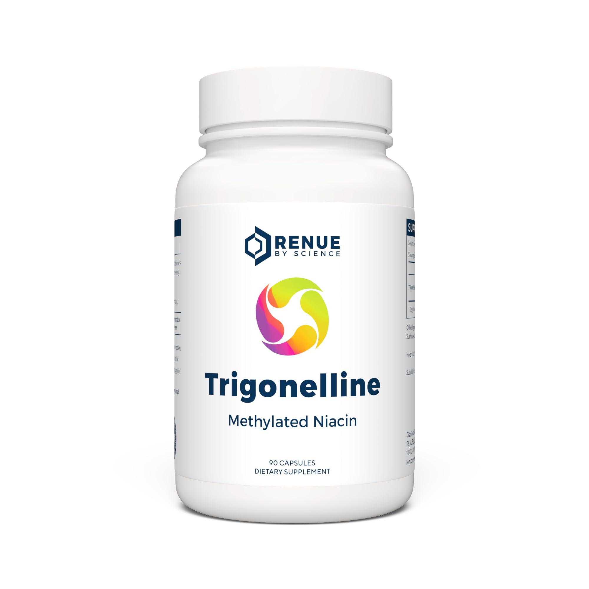Renue By Science Trigonelline B3 supplement front view