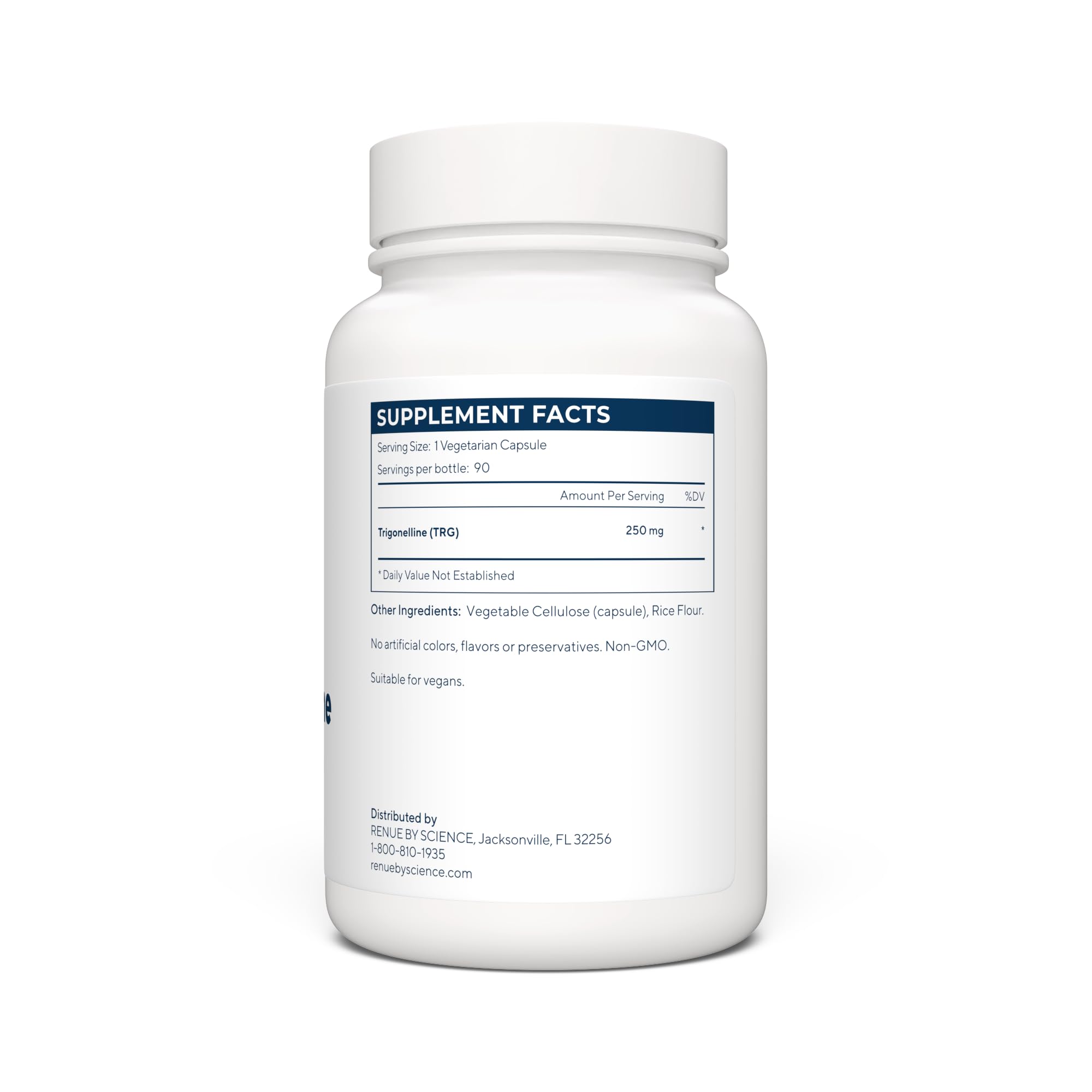 Renue By Science Trigonelline B3 supplement packaging