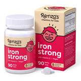 Renzo's Melty Kids Iron Supplement 28g front view