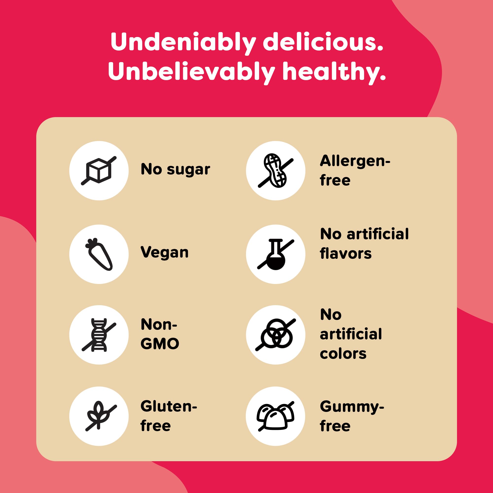 Renzo's Melty Kids Iron Supplement ingredients list
