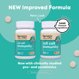 Renzo's Roll Call daily wellness Melty Vitamins for Kids on a kitchen table