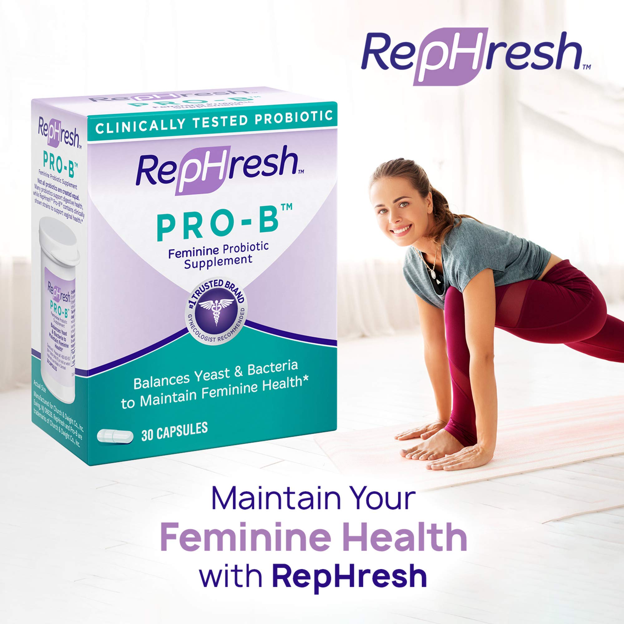 Rephresh Multivitamins with a measuring spoon