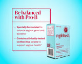 Rephresh Pro-B Probiotic Feminine Supplement capsule close-up