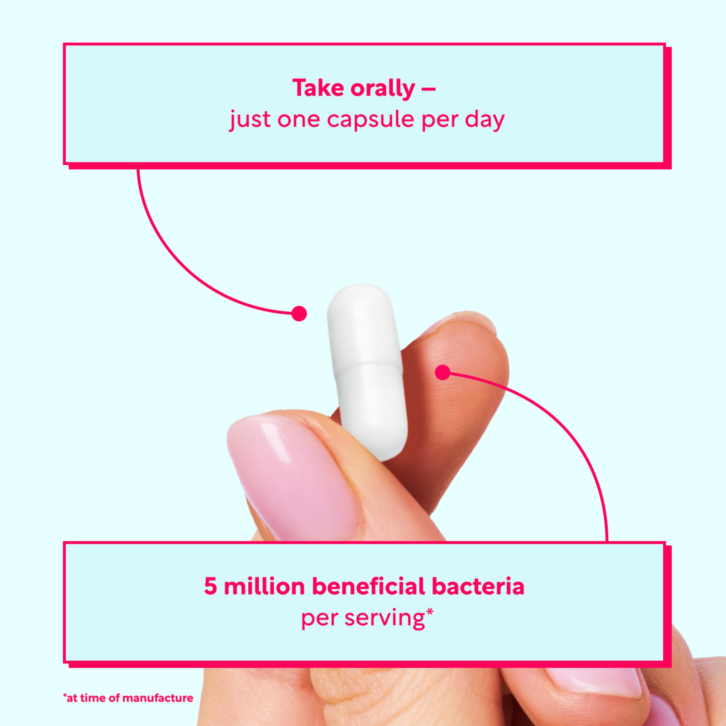 Rephresh Pro-B Women's Probiotic ingredients list