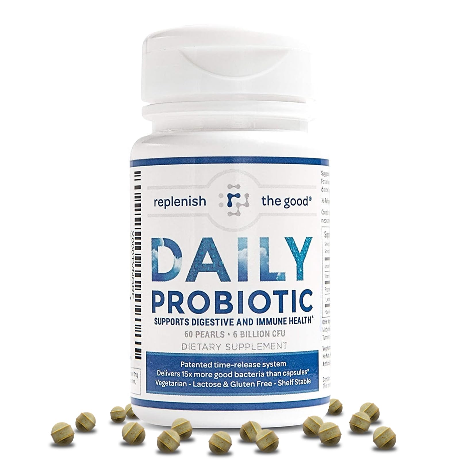 Replenish the Good Probiotic Supplement 30 capsules front view
