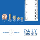 Replenish the Good Probiotic Supplement bottle side view