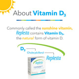 Replesta Chewable Vitamin D3 50,000 IU natural orange flavour