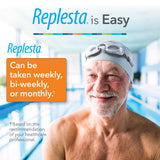 Replesta Vitamin D3 chewable wafer box side view