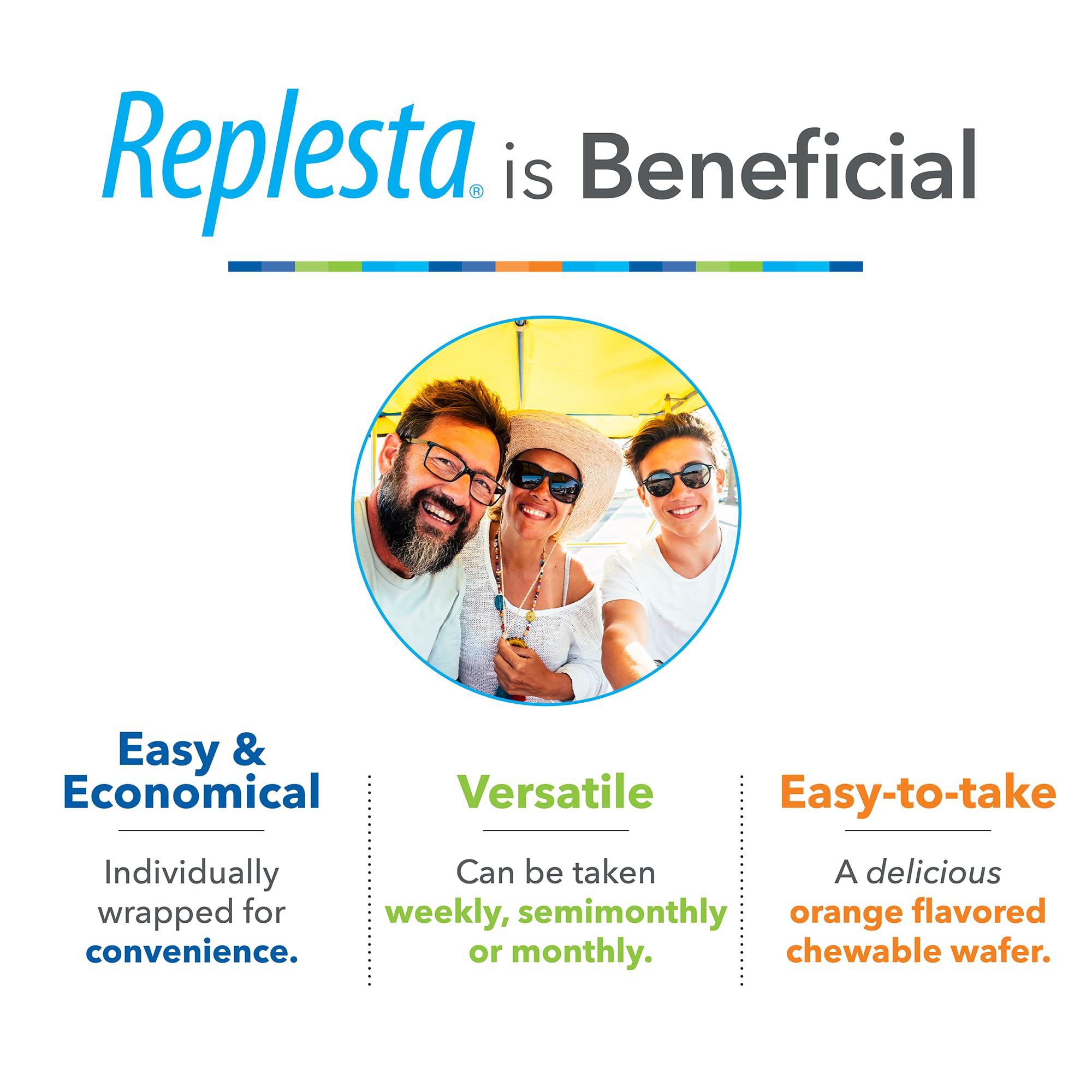 Replesta Vitamin D3 chewable wafer ingredients list