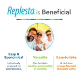 Replesta Vitamin D3 chewable wafer ingredients list