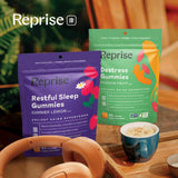 Reprise Restful Sleep Gummies side view