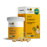 ResBiotic Daily Postbiotic Supplement front view with packaging