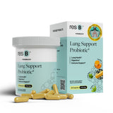 ResBiotic Lung Support Probiotic Capsules 30 Count front view