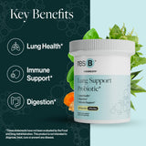 ResBiotic Lung Support Probiotic Capsules side view