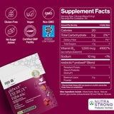 ResBiotic Prebiotic Supplement with beetroot powder close-up