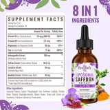 Resciency Liposomal Saffron Extract Drops 88.5mg dosage information