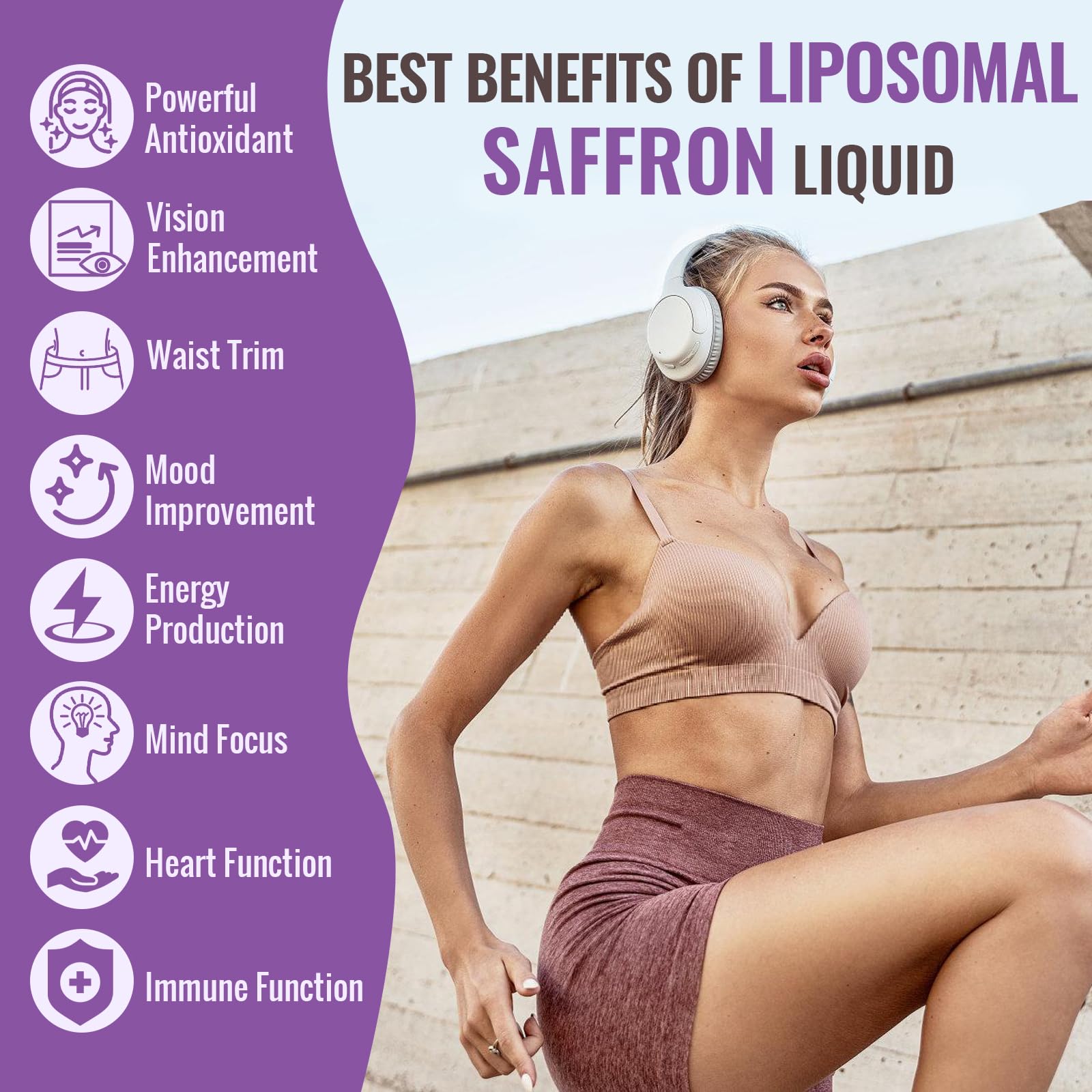 Resciency Liposomal Saffron Extract Drops lifestyle scene