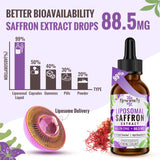 Resciency Liposomal Saffron Extract Drops packaging details