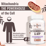 Resciency Mitochondrial Support Supplement bottle on a wooden table