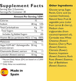 RESCUE Bach Plus Sleep & Stress Support Gummies ingredients list