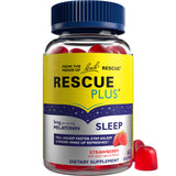 RESCUE Melatonin Sleep Gummies 60 Count packaging front view