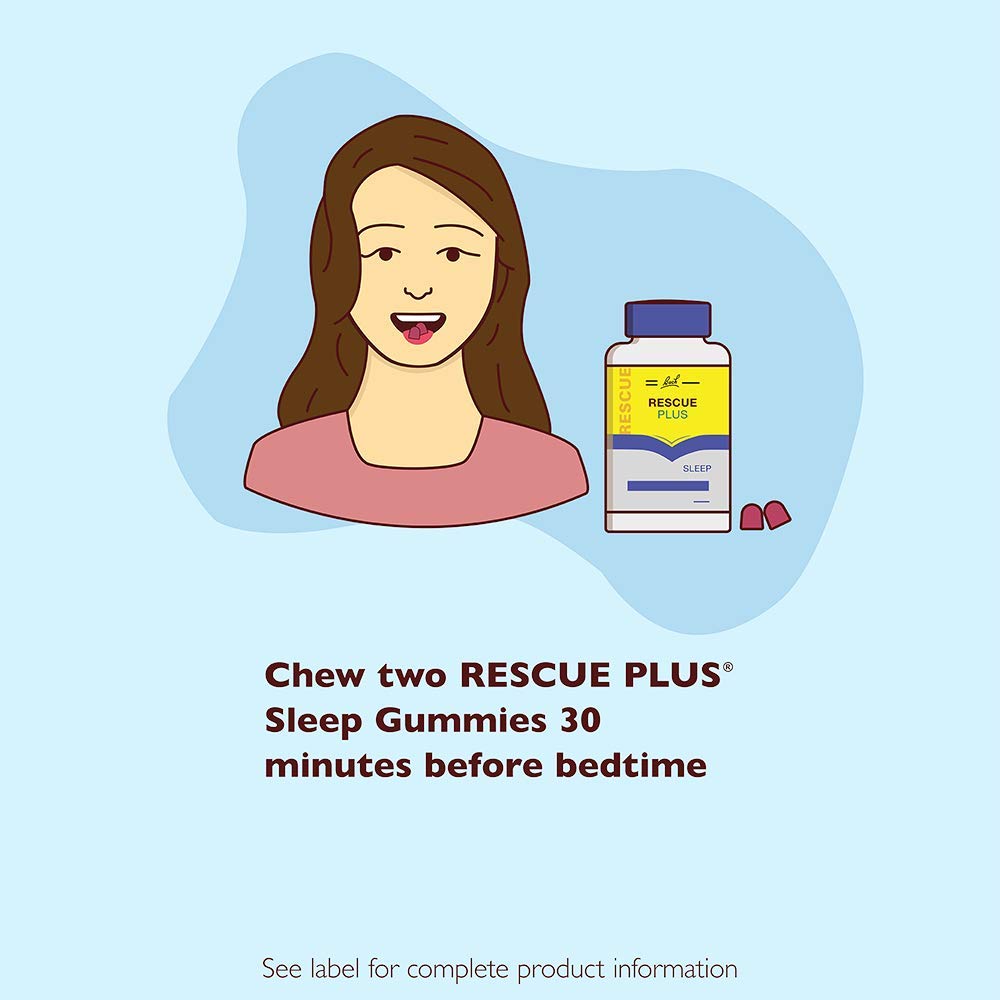 RESCUE Melatonin Sleep Gummies with natural ingredients