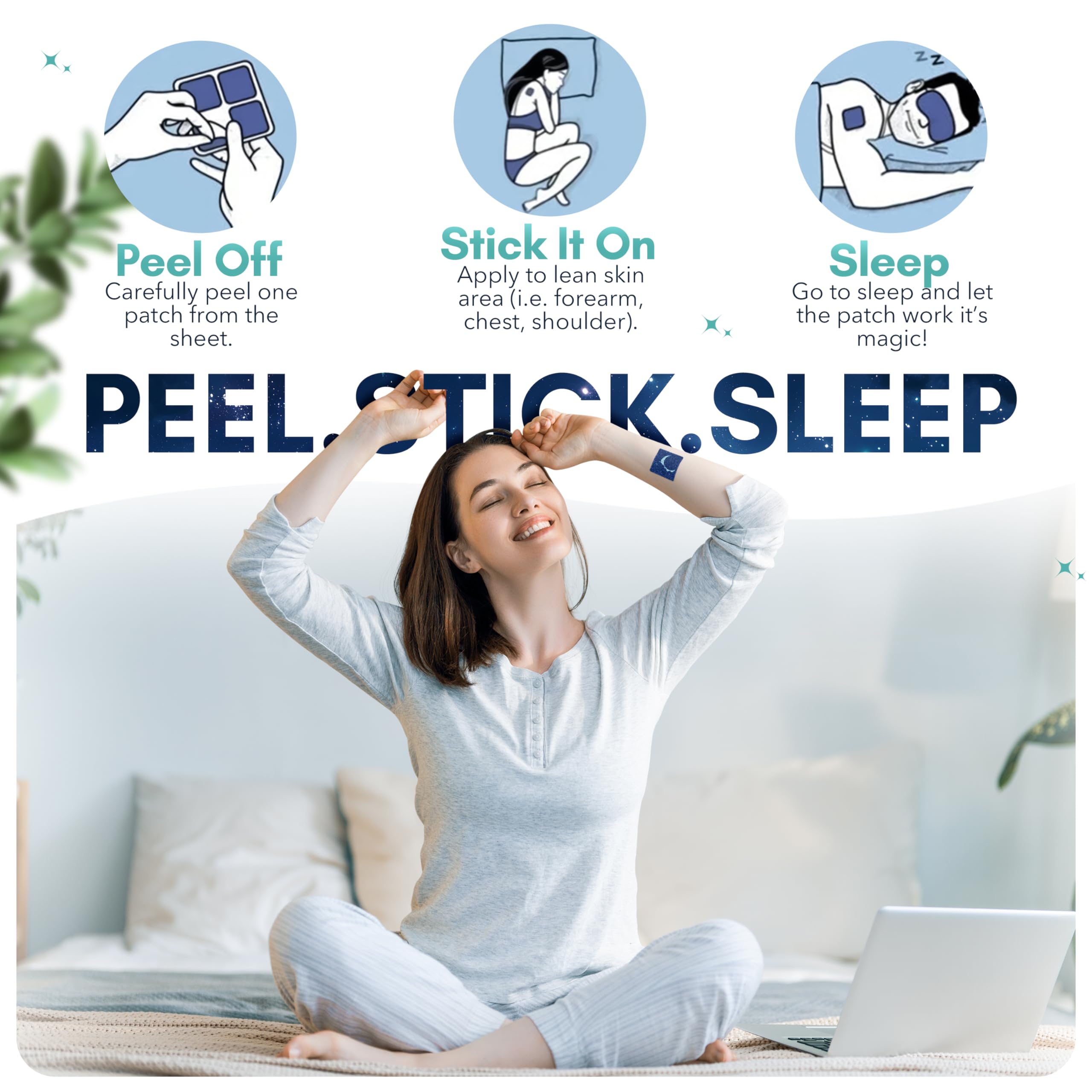 Rescue Patch Sleep Patches displayed with other sleep aids