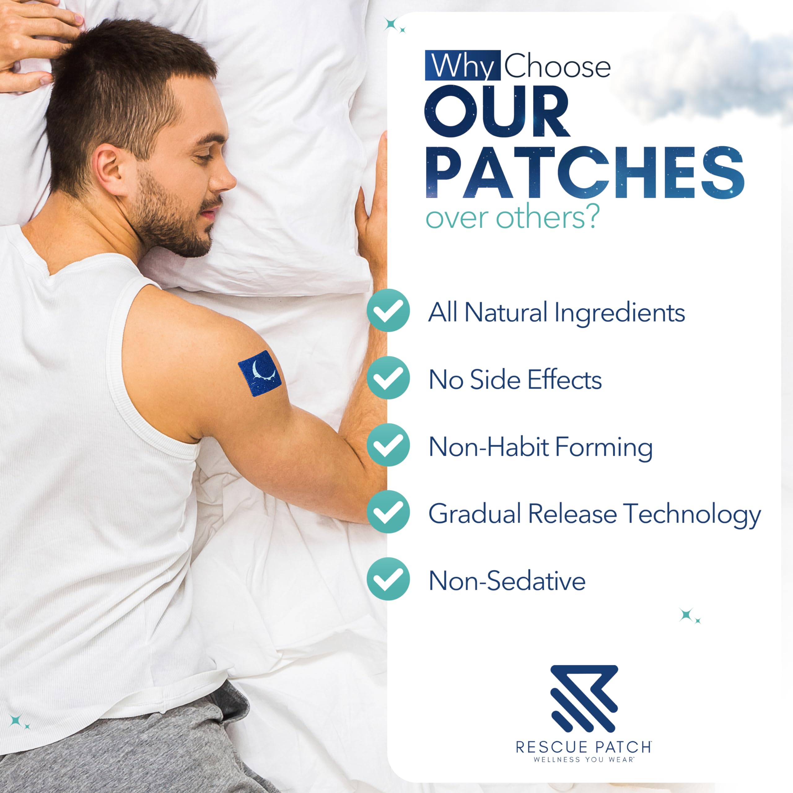 Rescue Patch Sleep Patches packaging dimensions
