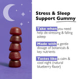 RESCUE Plus Sleep & Stress Support Gummies packaging