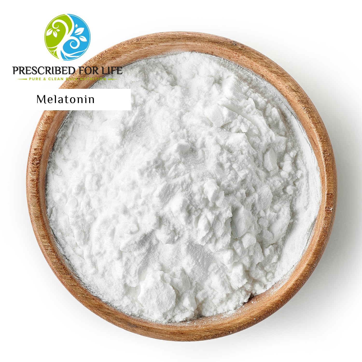 Resealable pouch of Prescribed For Life Melatonin Powder