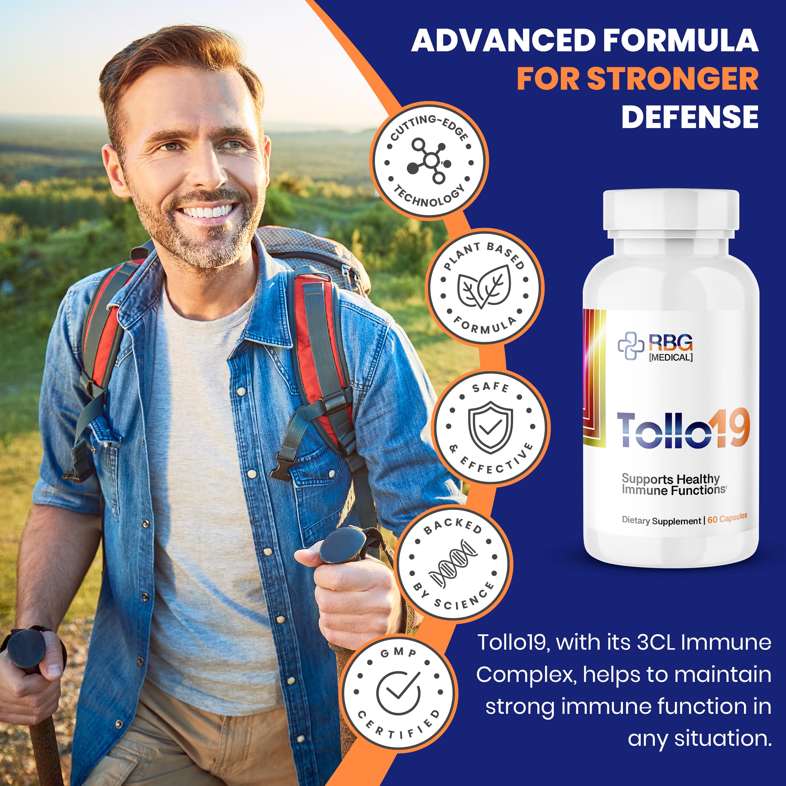 Research Biotech Group Multi-Enzyme Supplement bottle side view