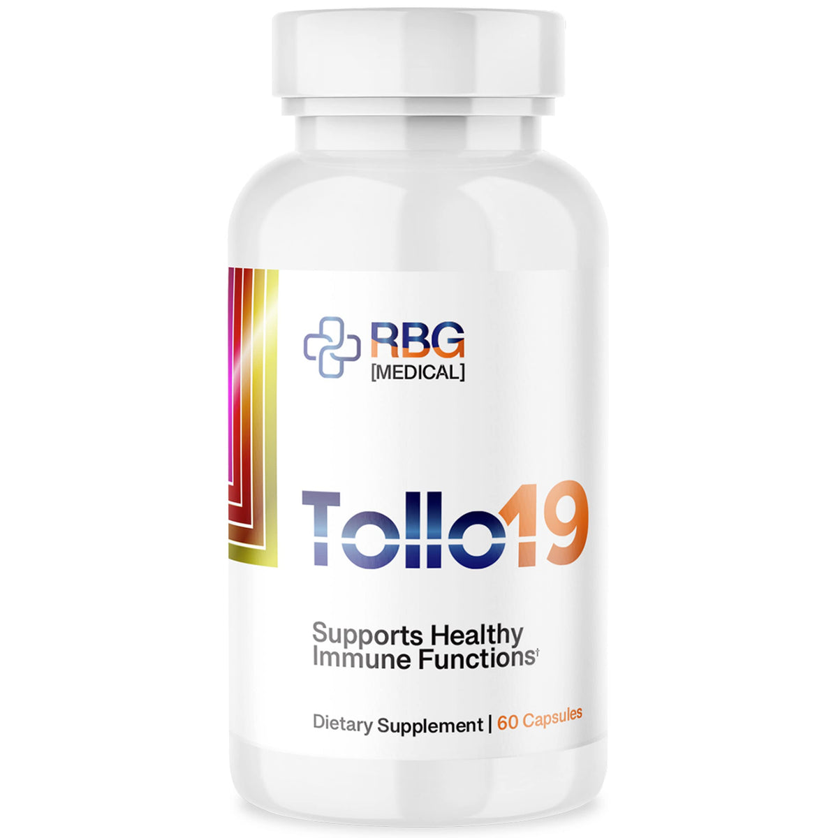 Research Biotech Group Multi-Enzyme Supplement front view with 60 capsules