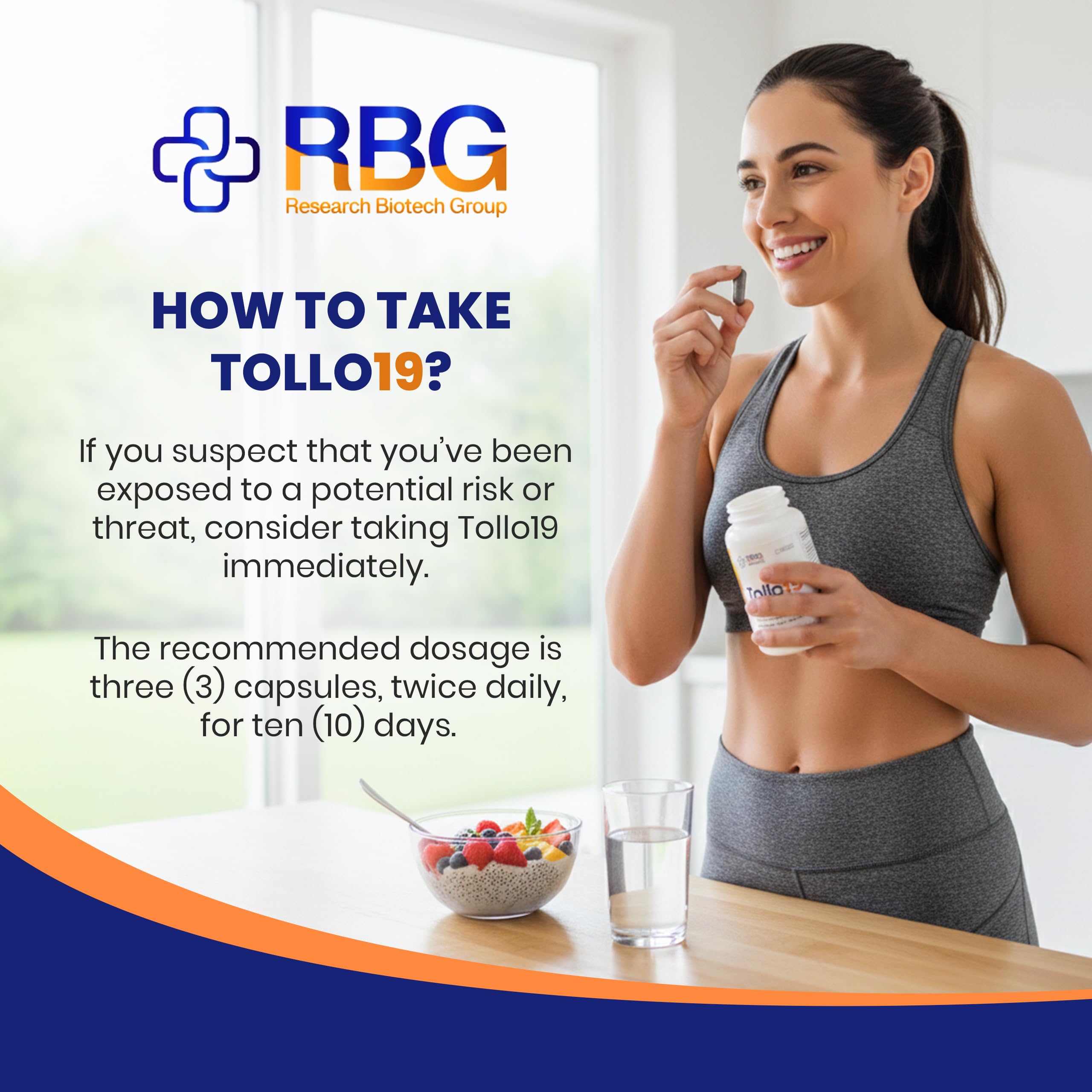 Research Biotech Group Multi-Enzyme Supplement in a lifestyle setting
