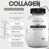 Research Labs Collagen Capsules 6000mg side view