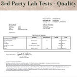 Research Labs CoQ10 Softgels on a wooden table
