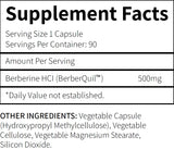 Research Labs Micronized Berberine Supplement packaging details