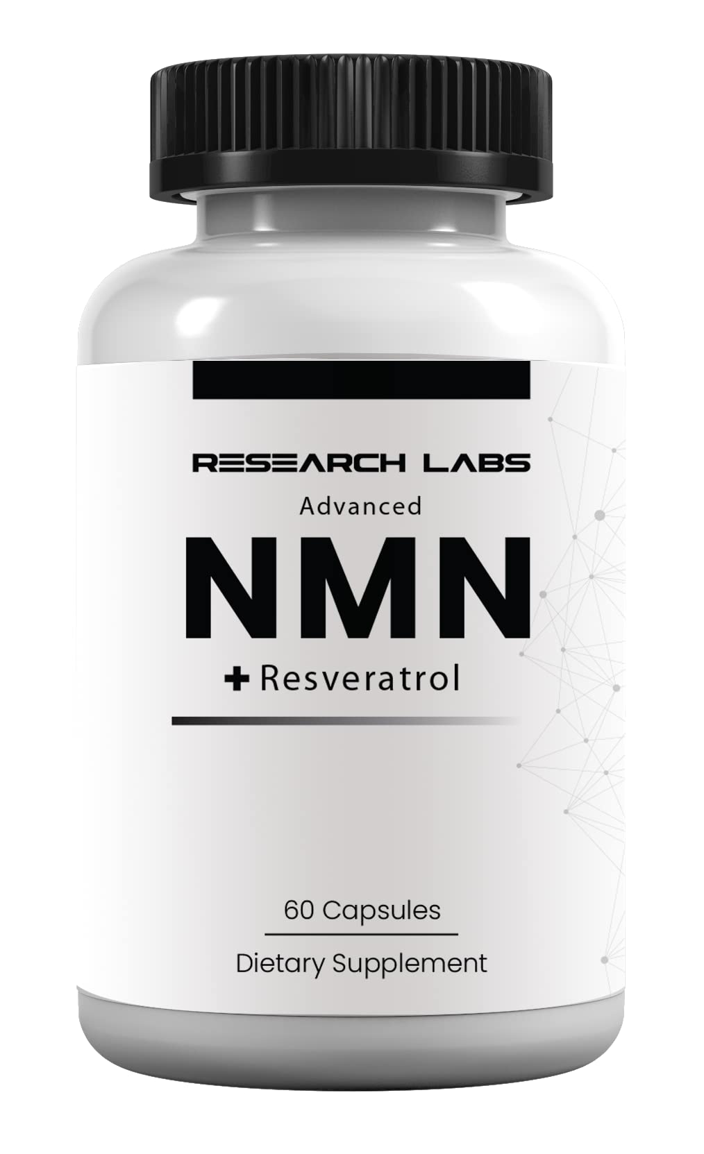 Research Labs NMN Supplement 500mg front view