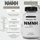 Research Labs NMNH Dihydronicotinamide Mononucleotide 59g side view