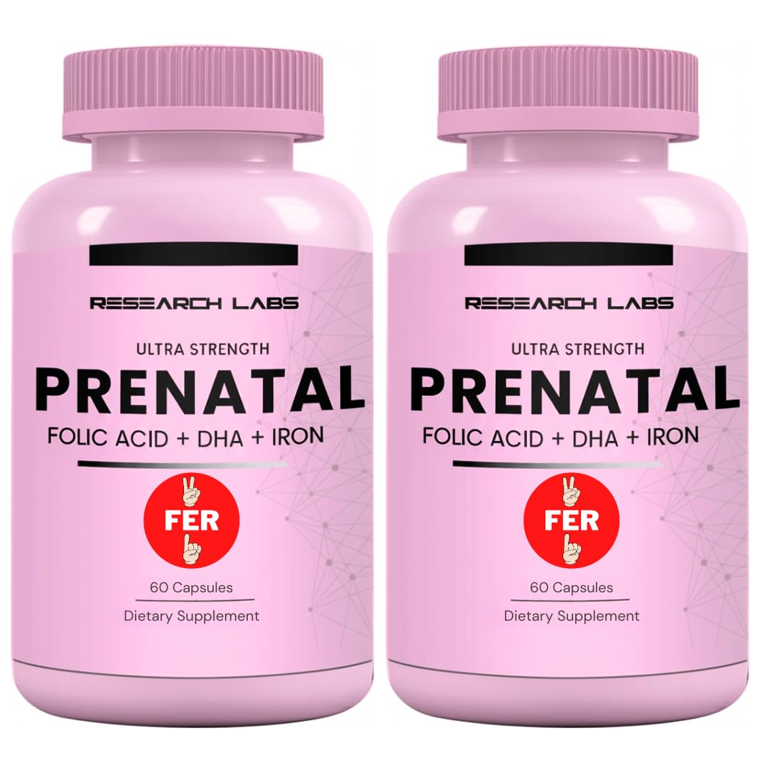 Research Labs Prenatal Vitamins 150g front view