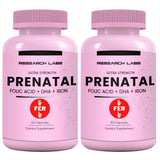 Research Labs Prenatal Vitamins 150g front view