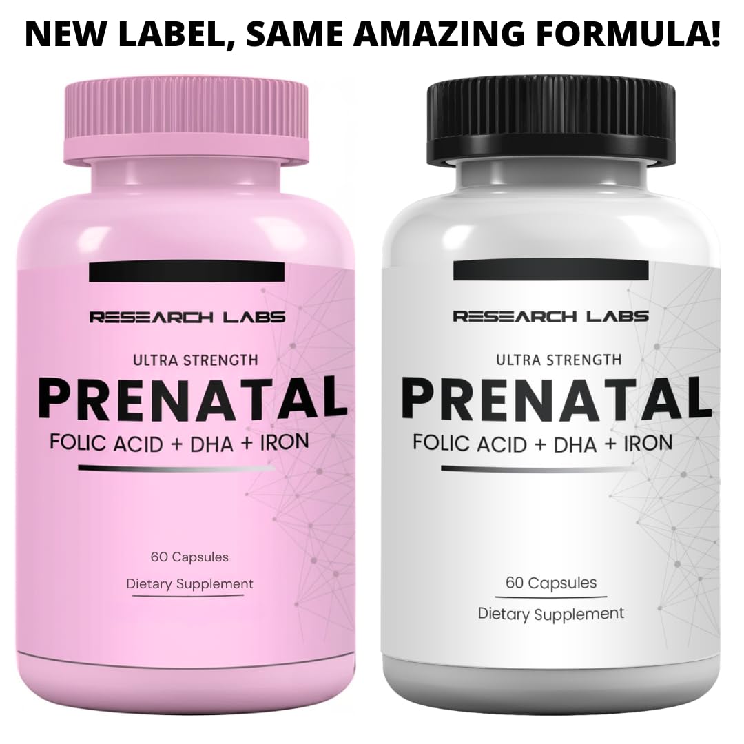 Research Labs Prenatal Vitamins in a wellness setting